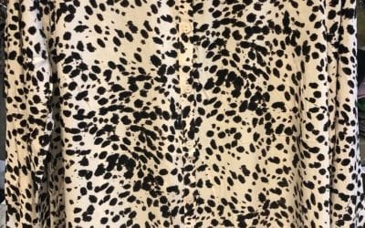 Micha leopard print shirt