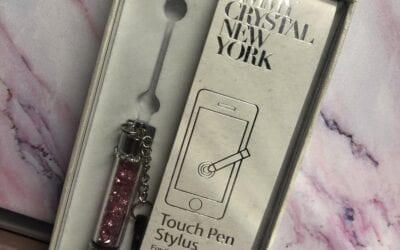 Jimmy Crystal Touch pens- pink