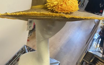 Sonoma Hat in natural and yellow
